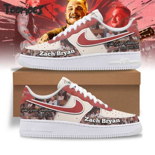 Zach Bryan The Great American Bar Scene Air Force 1 Shoes