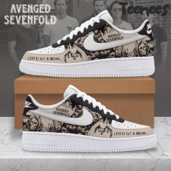 Avenged Sevenfold Life is But a Dream Air Force 1 Shoes