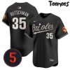 Baltimore Orioles Halloween Cream Baseball Jersey