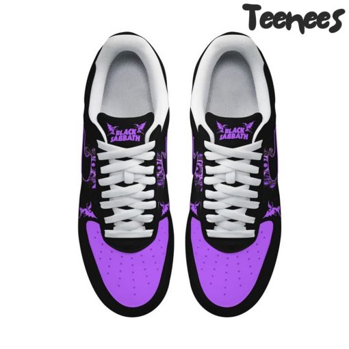 Black Sabbath Purple Air Force 1 Shoes