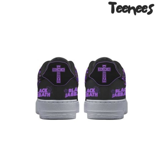 Black Sabbath Purple Air Force 1 Shoes