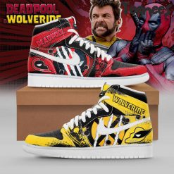 Deadpool & Wolverine Air Jordan 1 Shoes