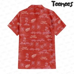 Detroit Red Wings Island Breeze Hawaiian Shirt