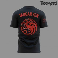 Detroit Tigers x House of the Dragon Targaryen Black TShirt