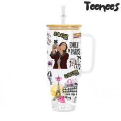 Emily in Paris Stanley Tumbler