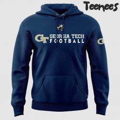 Georgia Tech Football Navy Hoodie Pants Cap