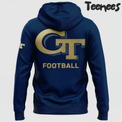 Georgia Tech Football Navy Hoodie Pants Cap