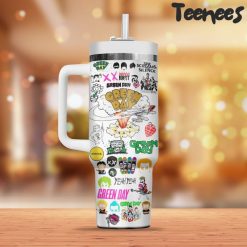 Green Day Band Stanley Tumbler