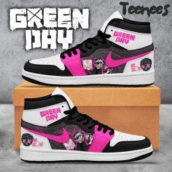 Green Day Black Pink Air Jordan 1 Shoes