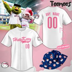 Houston Astros Hello Kitty Baseball Jersey