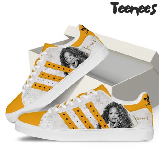 Janet Jackson Yellow Stan Smith Shoes