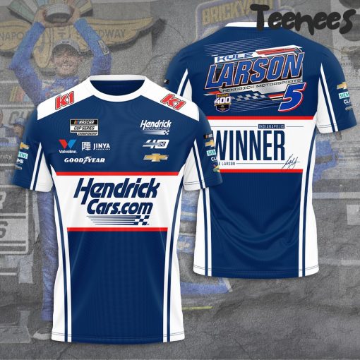 Kyle Larson Hendrick Car Brickyard 400 Winner T-Shirt