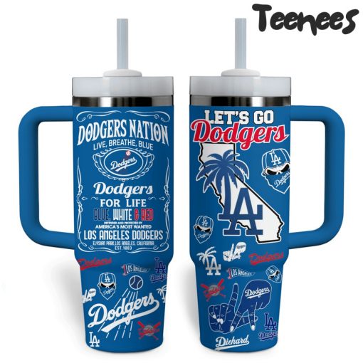 Los Angeles Dodgers For Life Stanley Tumbler