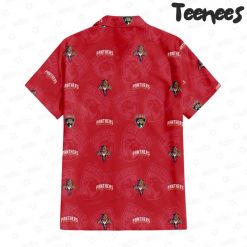 NHL Florida Panthers Jungle Roar Hawaiian Shirt