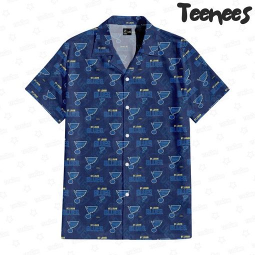 NHL St. Louis Blues Melodic Rhythm Hawaiian Shirt