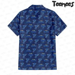 NHL St. Louis Blues Melodic Rhythm Hawaiian Shirt