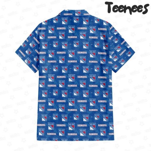 New York Rangers Frozen Rivals Hawaiian Shirt