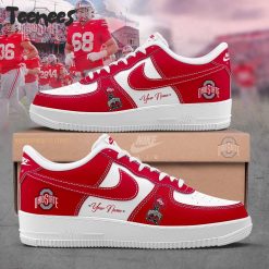 Ohio State Buckeyes 2024 Custom Name Air Force 1 Shoes