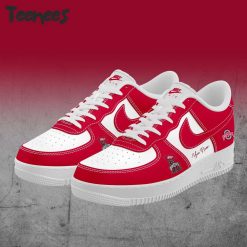 Ohio State Buckeyes 2024 Custom Name Air Force 1 Shoes