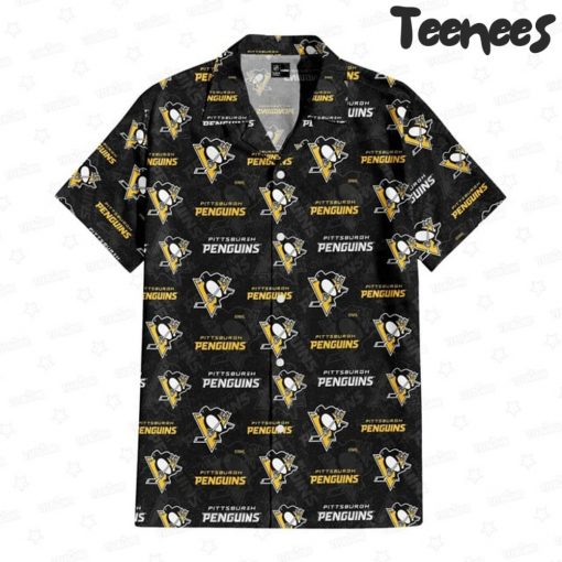 Pittsburgh Penguins Icebound Elegance Hawaiian Shirt