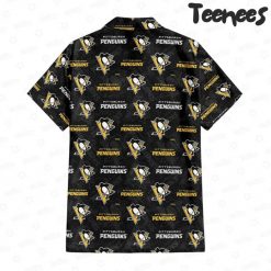 Pittsburgh Penguins Icebound Elegance Hawaiian Shirt