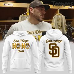 San Diego Padres No-No Club White Hoodie Pants Cap