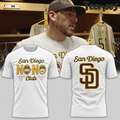 San Diego Padres NoNo Club White TShirt