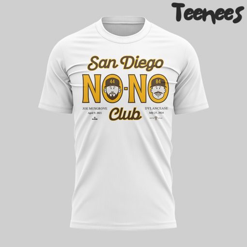 San Diego Padres No-No Club White T-Shirt