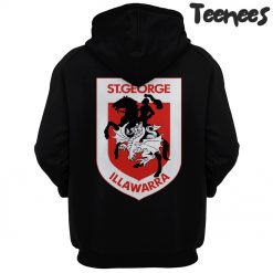 St George Illawarra Dragons Black Hoodie Pants