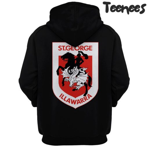 St. George Illawarra Dragons Black Hoodie Pants