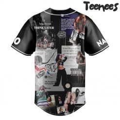 Tate McRae Black Baseball Jersey