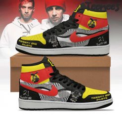 Twenty One Pilots Black Air Jordan 1 Shoes