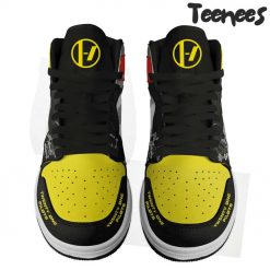 Twenty One Pilots Black Air Jordan 1 Shoes