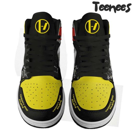 Twenty One Pilots Black Air Jordan 1 Shoes