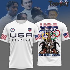 USA Fencing Olympic Paris 2024 T-Shirt