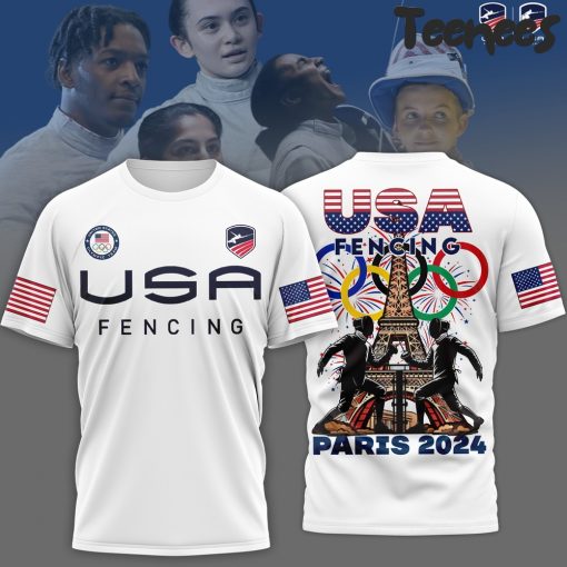 USA Fencing Olympic Paris 2024 T-Shirt