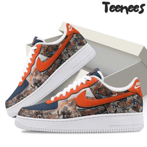 Auburn Football NCAA Air Force 1 Shoes