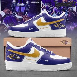 Baltimore Ravens Purple Air Force 1 Shoes