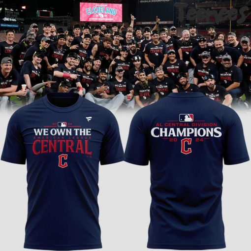 Cleveland Guardians 2024 AL Central Division Champions Shirt