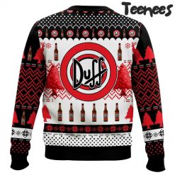 Duff Beer Ugly Christmas Sweater