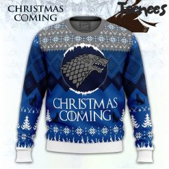 Game of Thrones Christmas is Coming Ugly Christmas Sweater