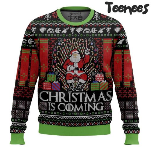 Game of Thrones Christmas is coming Ugly Christmas Sweater