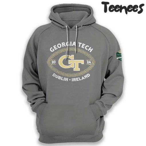 Georgia Tech Football Grey Hoodie Pants Cap