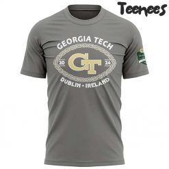 Georgia Tech Football Grey Tee