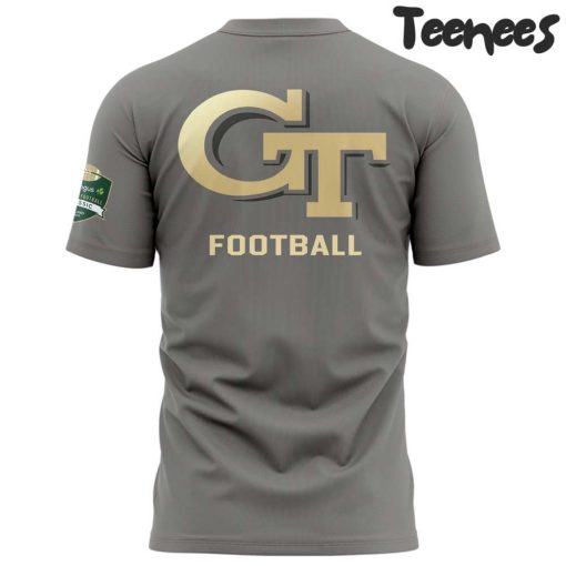 Georgia Tech Football Grey Tee