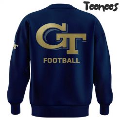 Georgia Tech Football Navy Sweatshirt