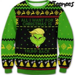 Grinch Trump Ugly Sweater