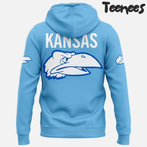 Kansas Jayhawks Win Light Blue Hoodie