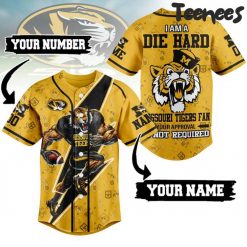 Missouri Tigers Baseball Jersey