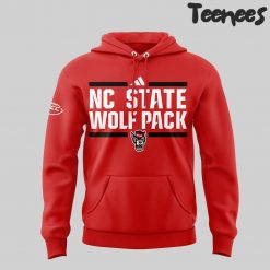 NC State Wolfpack Football Red Hoodie Pants Cap